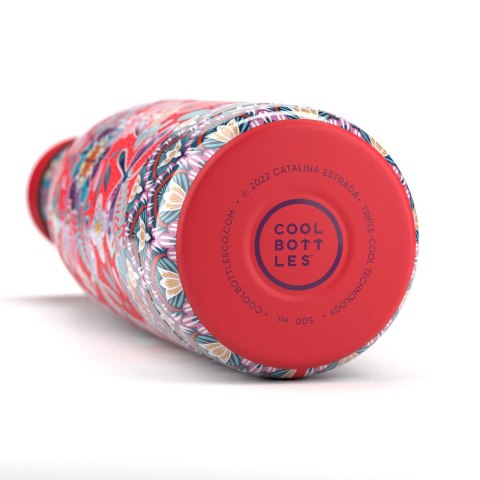 Cool Bottles Butelka termiczna Xclusive! 500 ml Lara Costafreda - Dragonfly Paradise