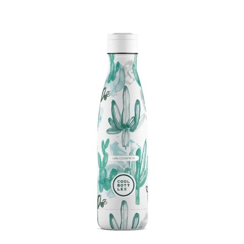 Cool Bottles Butelka termiczna Xclusive! 500 ml Lara Costafreda - Watercolor Cactus