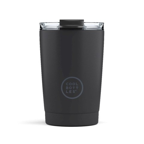 Cool Bottles Kubek termiczny 330 ml Mono Black