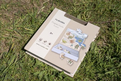 Filibabba Gra magnetyczna Dino Beach puzzle