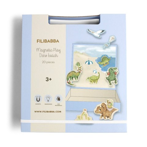 Filibabba Gra magnetyczna Dino Beach