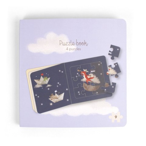 Filibabba Książka z puzzlami Dreamy Adventurers