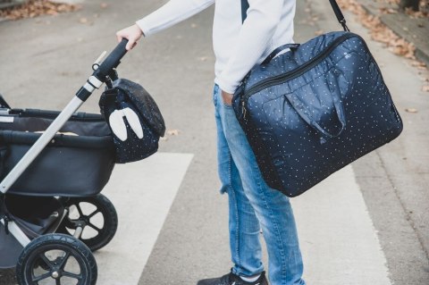 My Bag's Torba do wózka Flap Bag Confetti Black