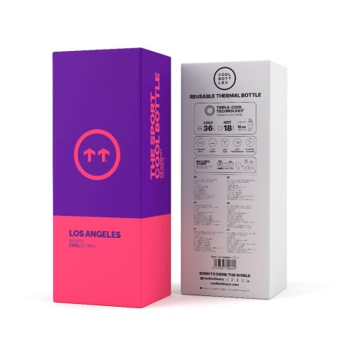 Cool Bottles Butelka termiczna Sport 500 ml Triple cool Los Angeles