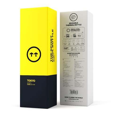 Cool Bottles Butelka termiczna Sport 725 ml Triple cool Tokyo