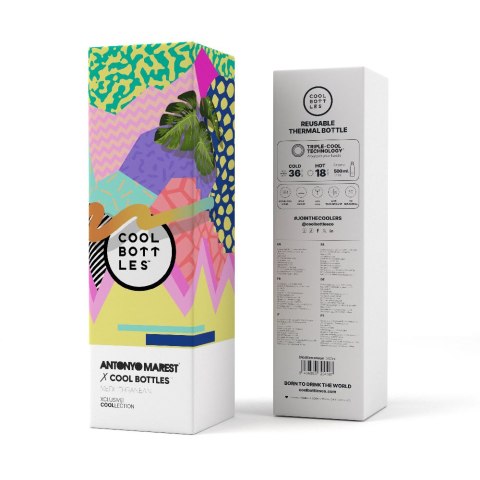 Cool Bottles Butelka termiczna Xclusive! 500 ml Antonyo Marest - Mediterranean