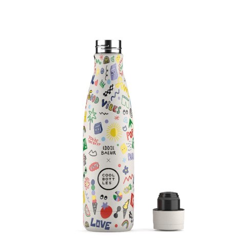Cool Bottles Butelka termiczna Xclusive! 500 ml Eddie Baehr - Good Vibes