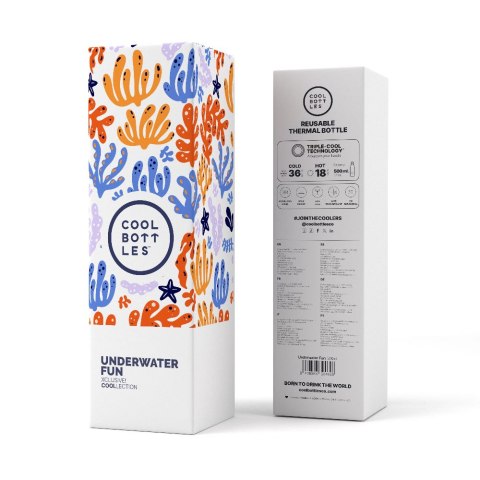 Cool Bottles Butelka termiczna Xclusive! 500 ml Nébula - Underwater Fun