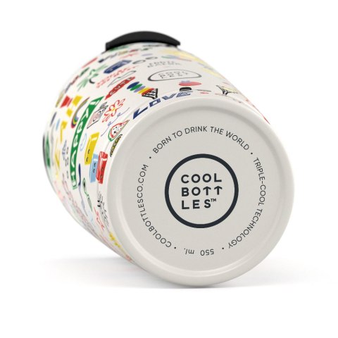 Cool Bottles Kubek termiczny 550 ml Xclusive! Eddie Baehr - Good Vibes