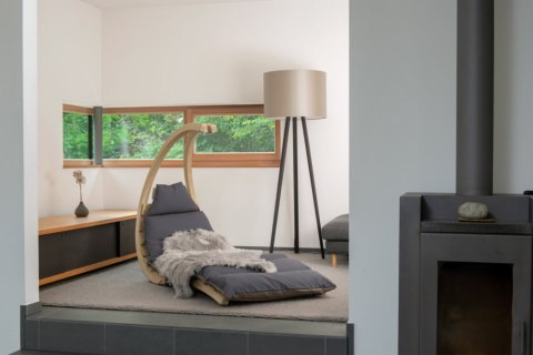 Amazonas Huśtawka Swing Lounger Anthracite