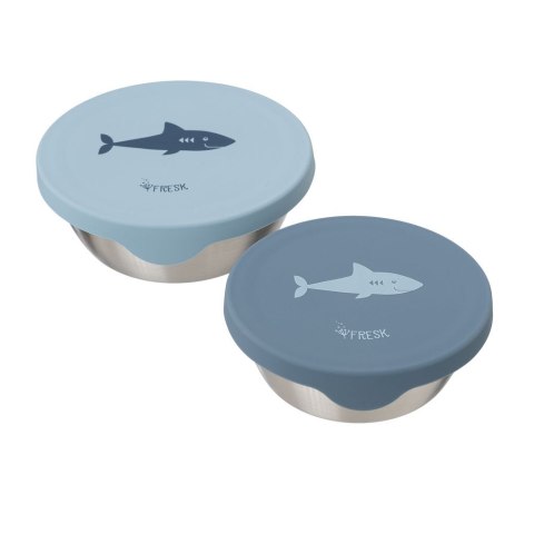 Fresk Zestaw pojemników na przekąski Shark