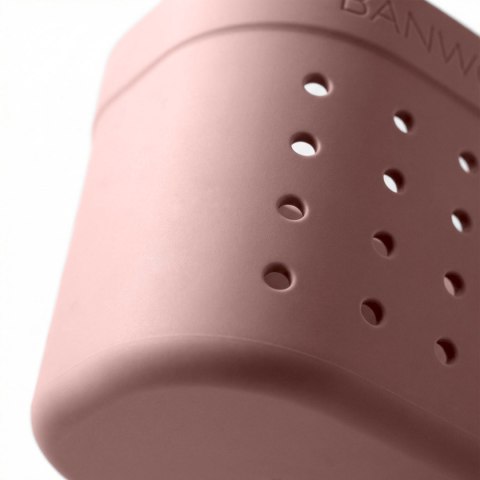 Banwood Koszyk Pin & Ride Dusty Rose
