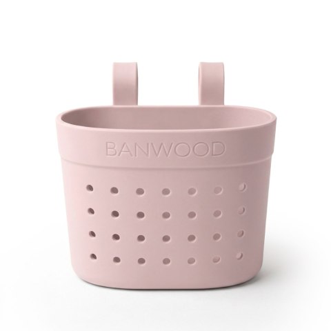 Banwood Koszyk Pin & Ride Faded Pink