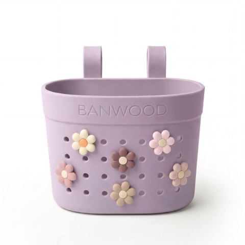 Banwood Koszyk Pin & Ride Lavender
