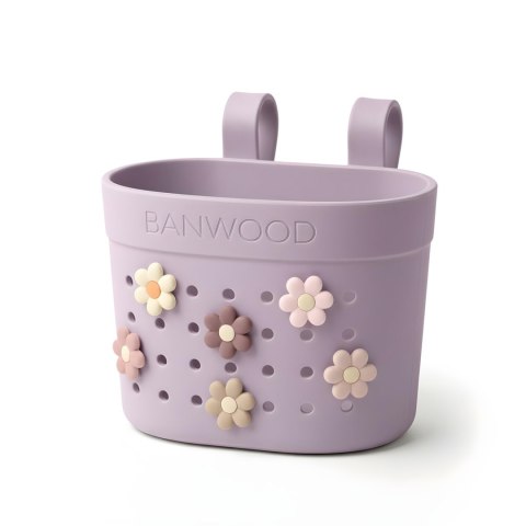 Banwood Koszyk Pin & Ride Lavender