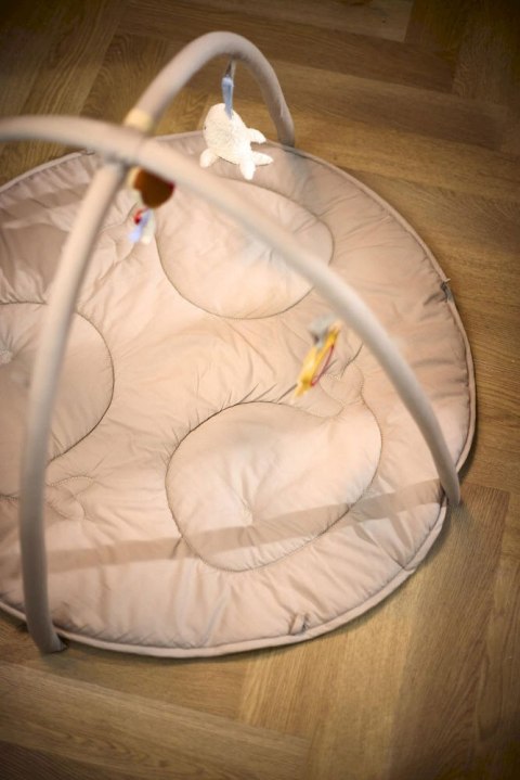 Filibabba Mata edukacyjna z 3 zabawkami Beige