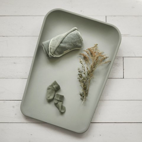 LEANDER - mata do przewijania MATTY™, sage green