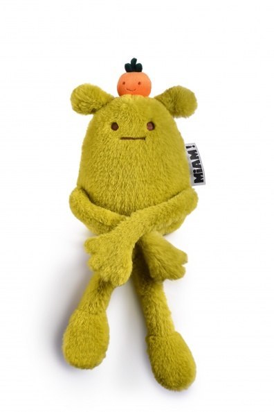 DOUDOU - MIAM! Laurent Jade, 60 cm, zielona pomarańcza