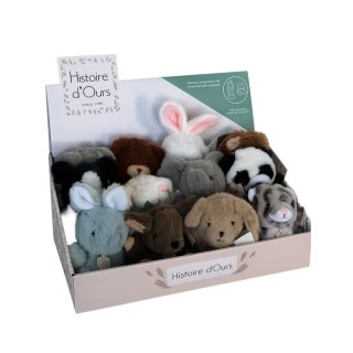 DOUDOU - miękkie zwierzątka Les Doux Animaux Bébés Histoire d'Ours, 12 szt. ZESTAW