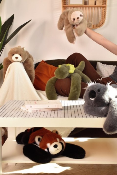 DOUDOU - obciążeniowy pluszowy leniwiec Podcoll Histoire d'Ours, 50 cm, beżowy