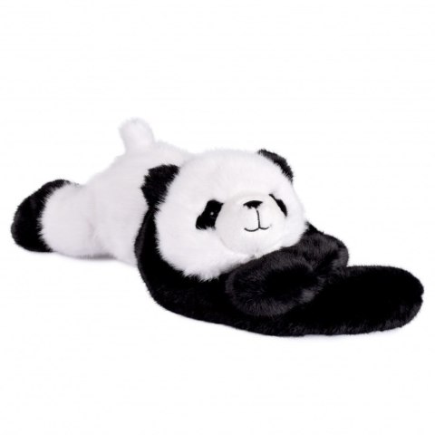 DOUDOU - obciążona pluszowa panda Podcoll Histoire d'Ours, 50 cm, czarno-biały