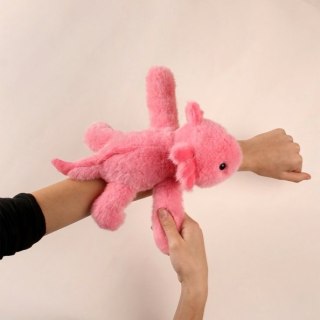 DOUDOU - pluszowa bransoletka slap aksolotl Podcoll, Histoire d'Ours, różowy