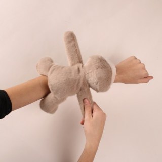 DOUDOU - pluszowa bransoletka slap leniwiec Podcoll, Histoire d'Ours, beżowy