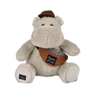 DOUDOU - pluszowy hipopotam HELLO BROOK Histoire d'Ours, 20 cm, beżowy