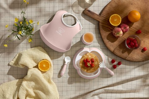 BABYBJORN - Zestaw obiadowy - Powder Pink