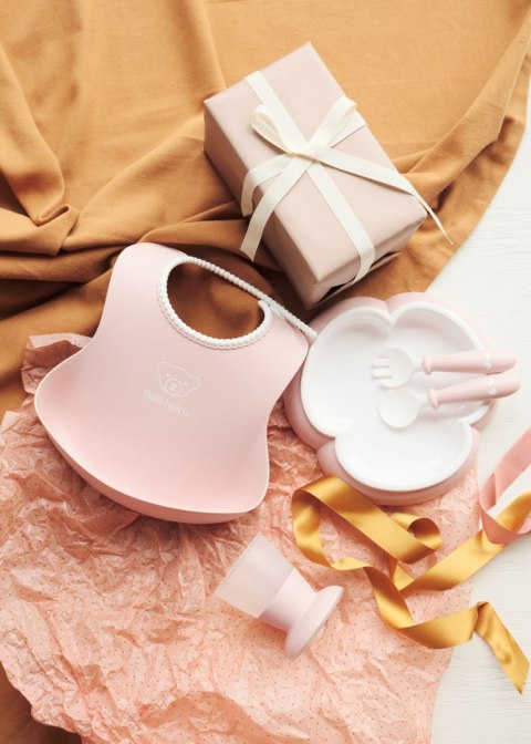 BABYBJORN - Zestaw obiadowy - Powder Pink