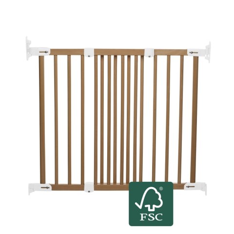 Baby Dan - Bramka ochronna Flexi Fit, drewniana, buk