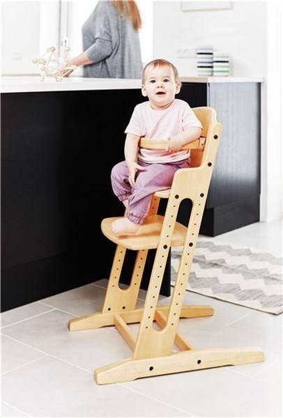 Baby Dan - Krzesełko do karmienia DANCHAIR, naturalne