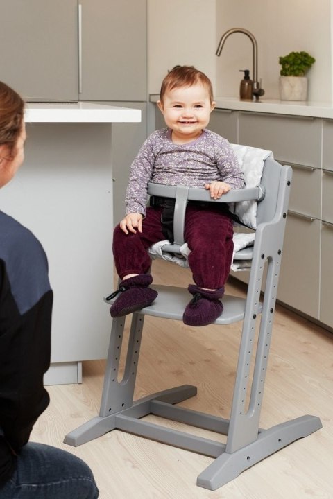 Baby Dan - Krzesełko do karmienia DANCHAIR, szare
