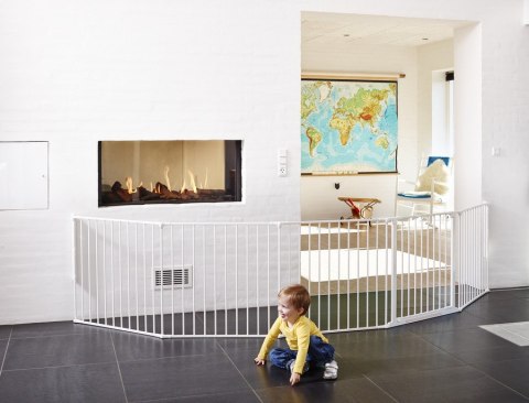 Baby Dan - Osłona kominka FLEX XXL, biały