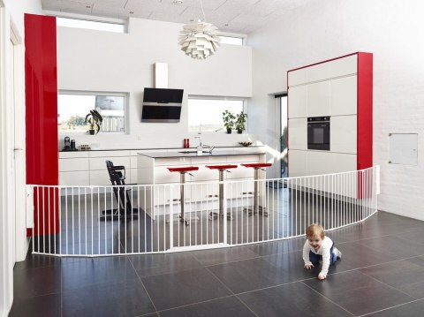 Baby Dan - Osłona kominka FLEX XXL, biały
