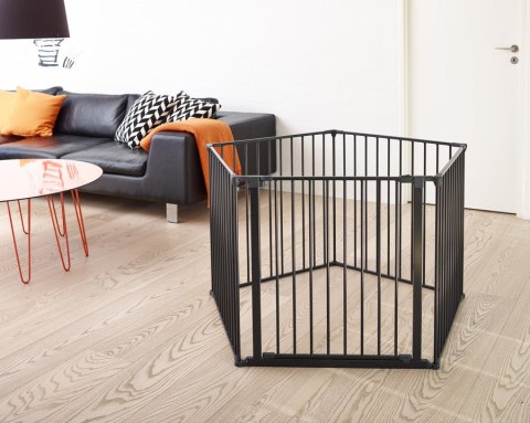 Baby Dan - Osłona kominka FLEX XXL, czarny