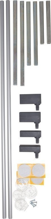 BabyDan - Rozszerzenie bramki PREMIER 14 cm, srebrny