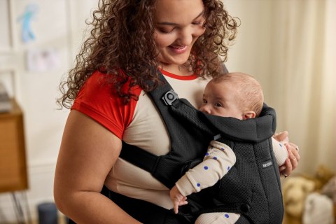 BABYBJORN - nosidełko HOLD, MESH, czarne