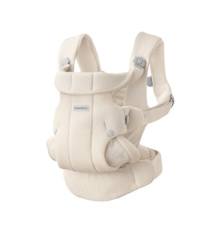 BABYBJORN - nosidełko HOLD, MESH, kremowe