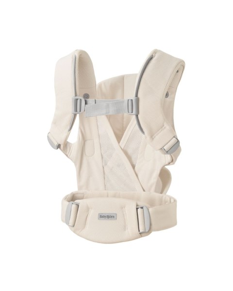 BABYBJORN - nosidełko HOLD, MESH, kremowe