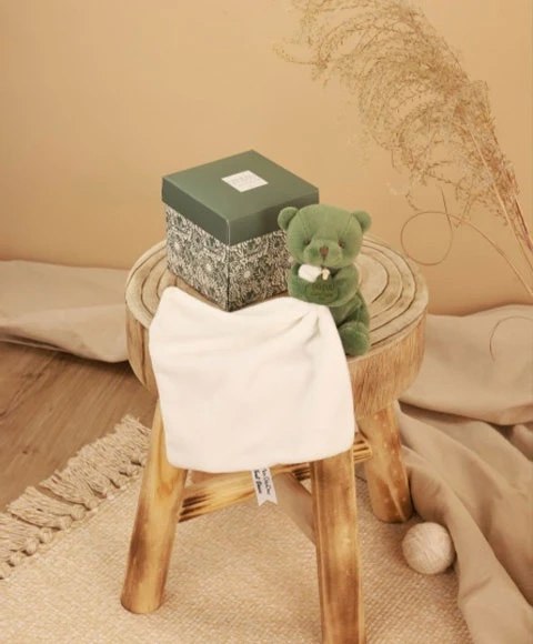 DOUDOU - miś z kocykiem Mój Mały Miś Doudou et Compagnie, 8 szt. ZESTAW
