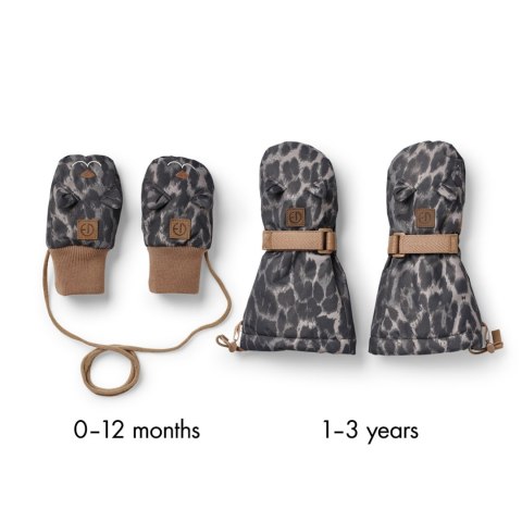 ELODIE DETAILS - rękawiczki, Le Leopard 0-12 m-cy