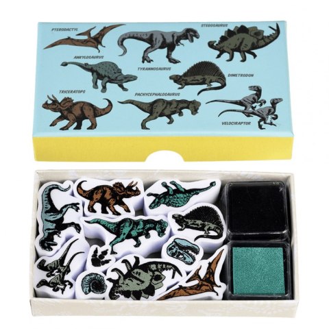 Stempelki dla dzieci, 11 szt., Dinozaury, 3+, Rex London