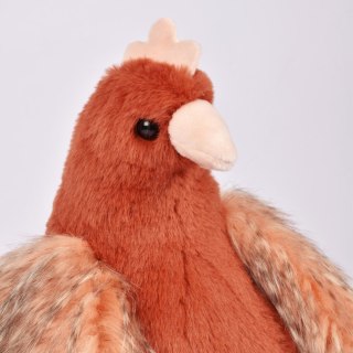 DOUDOU - przytulanka kurka Poulette ze złotymi jajkami, Histoire d'Ours, 28 cm
