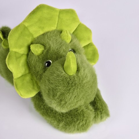 DOUDOU - przytulanka magnetyczna Podcoll Dinozaur, Histoire d'Ours, 30 cm, zielony