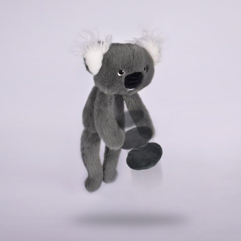 DOUDOU - przytulanka magnetyczna Podcoll Koala, Histoire d'Ours, 30 cm, szary