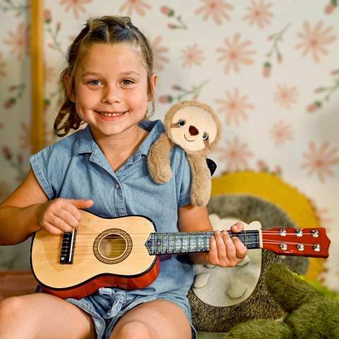 DOUDOU - przytulanka magnetyczna Podcoll Leniwiec, Histoire d'Ours, 30 cm, beżowy