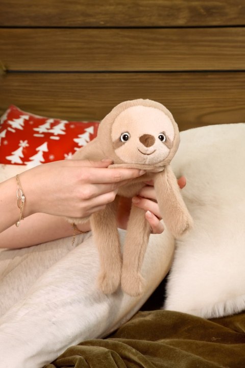 DOUDOU - przytulanka magnetyczna Podcoll Leniwiec, Histoire d'Ours, 30 cm, beżowy