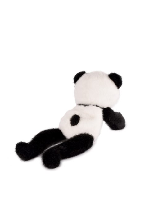DOUDOU - przytulanka magnetyczna Podcoll Panda, Histoire d'Ours, 30 cm, czarno-biały