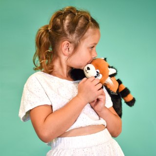 DOUDOU - przytulanka magnetyczna Podcoll Panda ruda, Histoire d'Ours, 30 cm, rudy